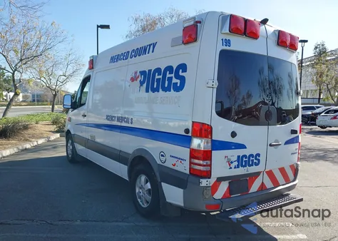 2017 Mercedes-Benz Sprinter Van z USA, uszkodzony, nr VIN WDAP37CD3HP376043